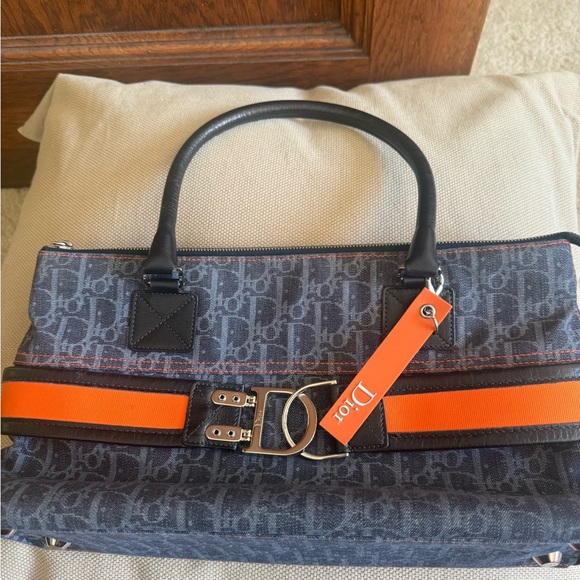 DIOR Flightline Denim Trotter Tote Bag - Picture 6 of 10